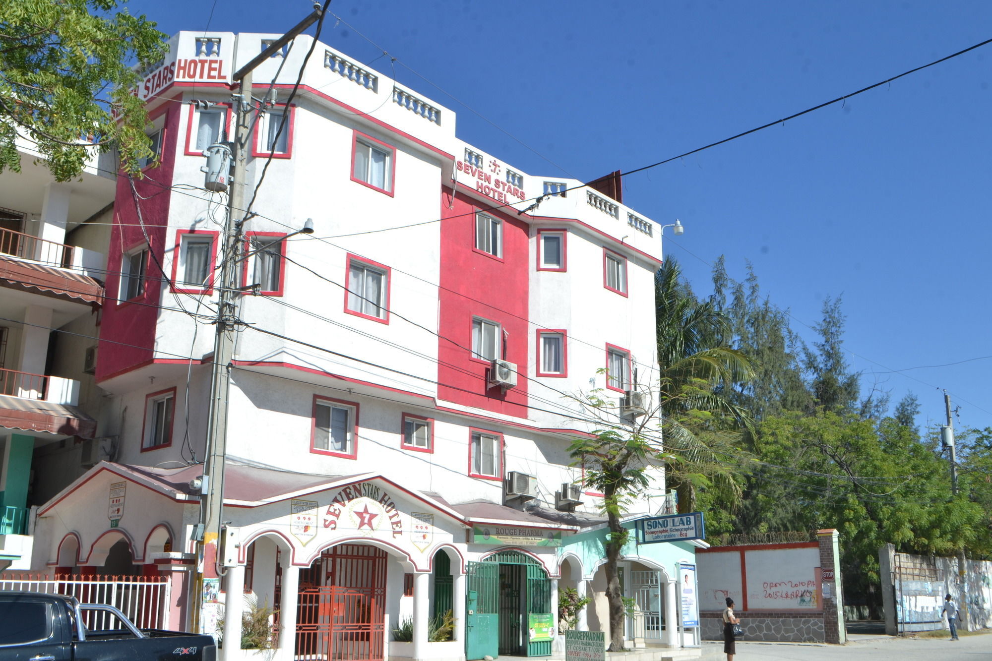 Seven Stars Hotel Musseau Exterior foto