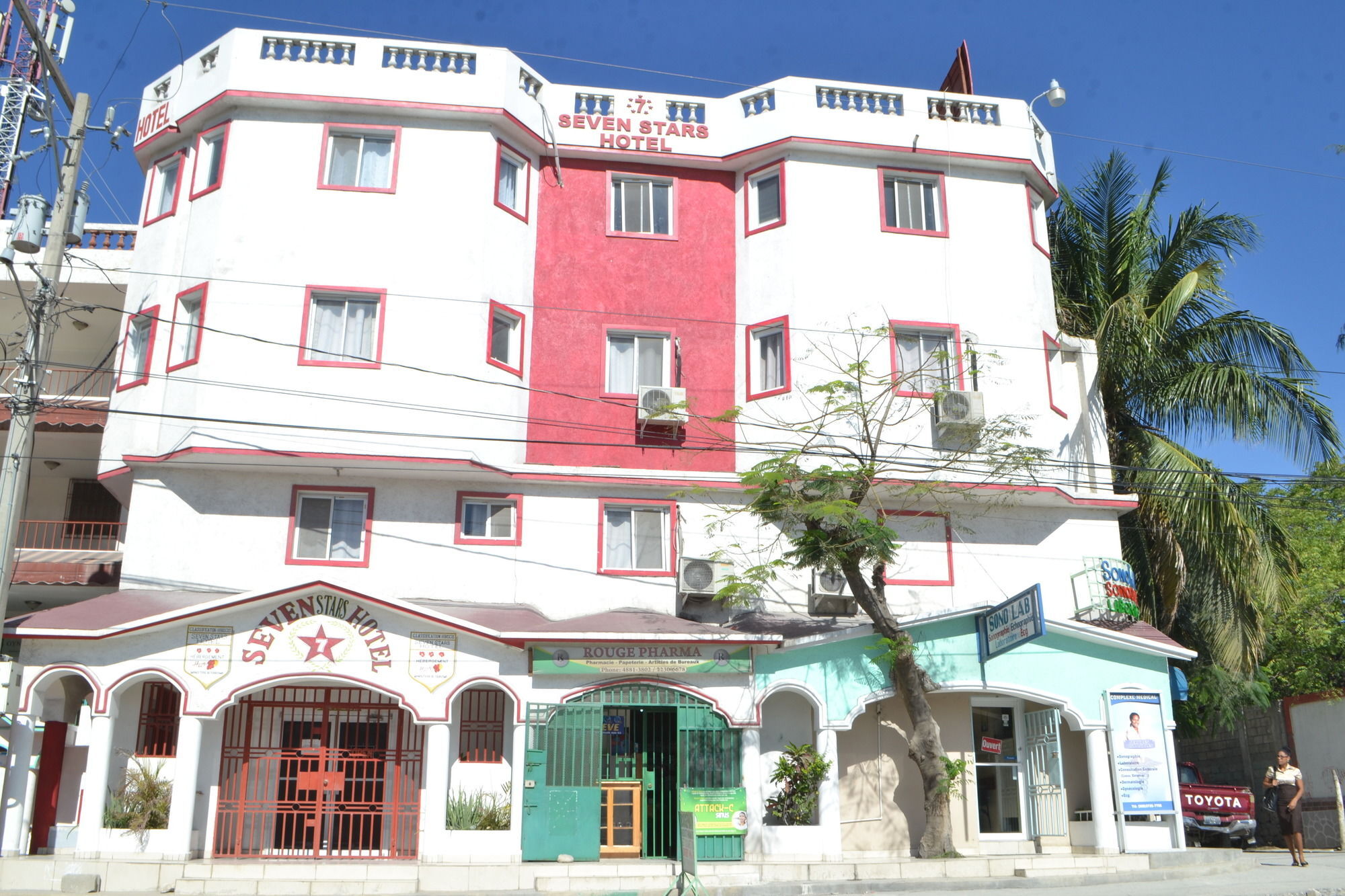 Seven Stars Hotel Musseau Exterior foto
